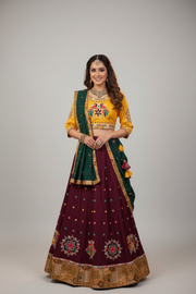 Garba Chaniya Choli Lehenga Set
