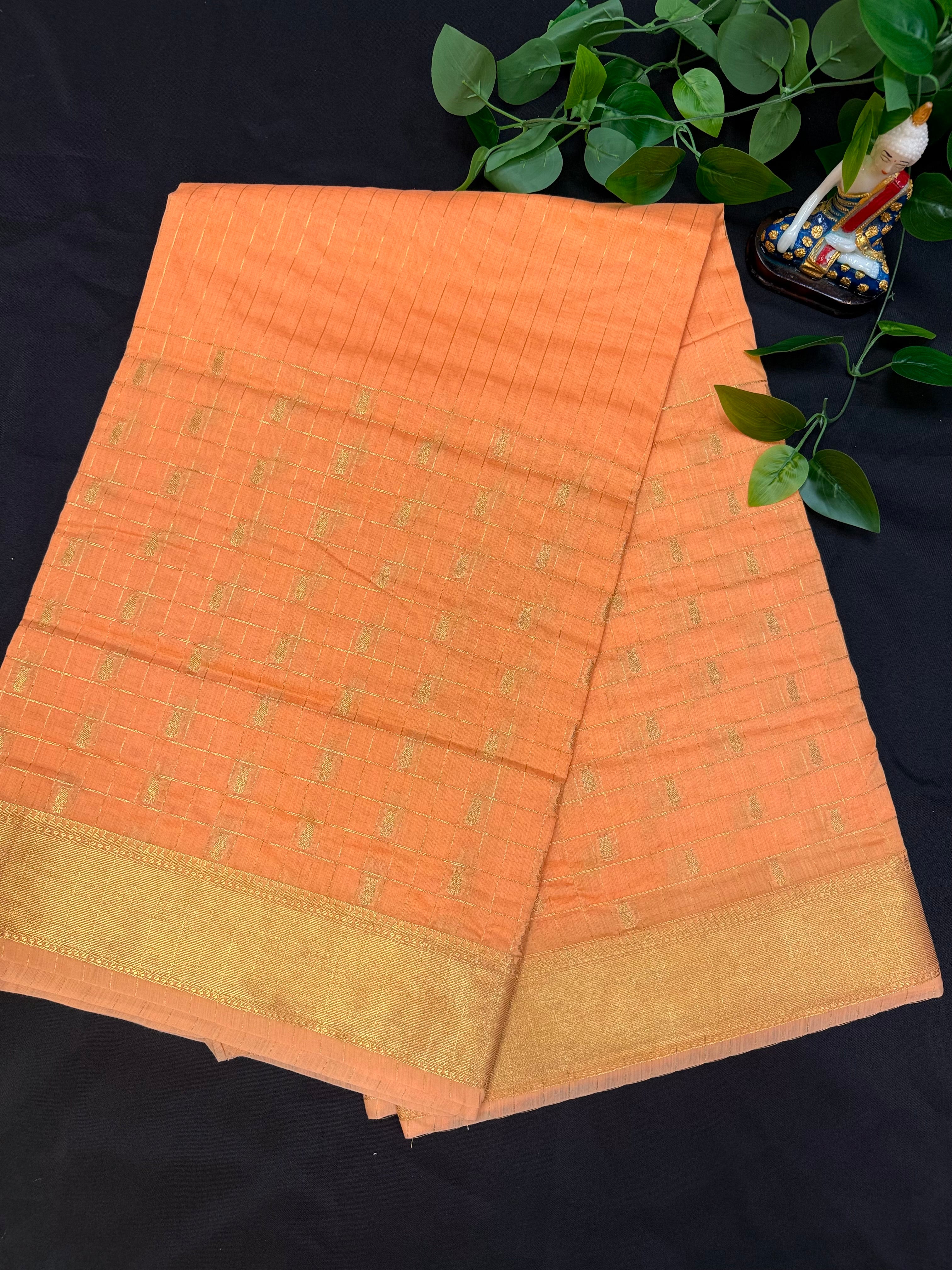 Pastel Colors-Cotton Silk Light Weight Sarees