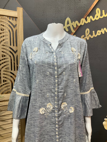 Linen Cotton Kurti