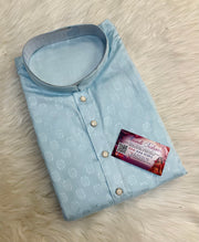 Light Blue Mens kurta set