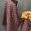 Chinon Dupatta - Textured Elegance in Printed Crushed Chinon Dupattas