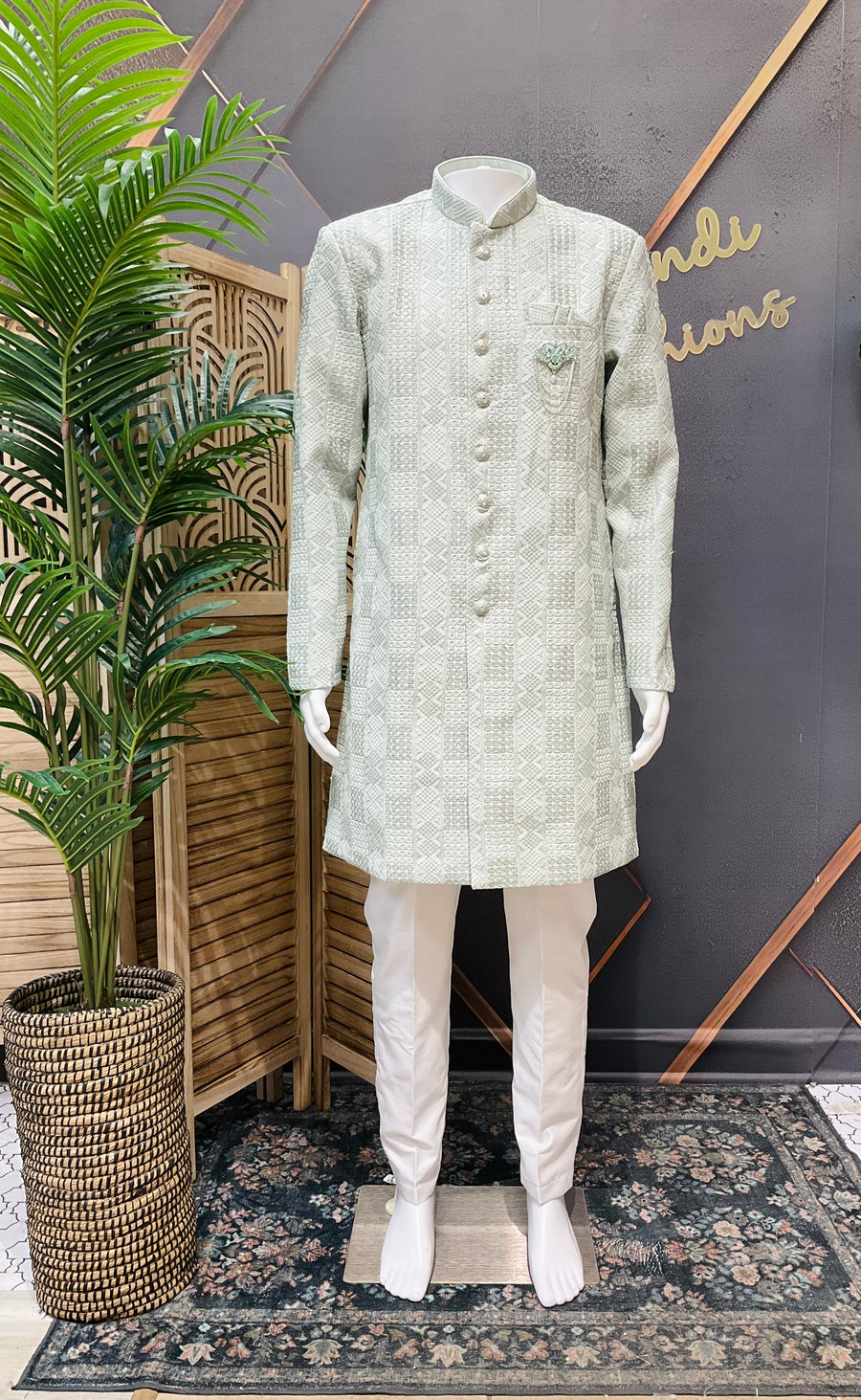 Men’s Semi sherwani set