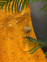Mango Yellow Lehenga Skirt - Party & Wedding Wear