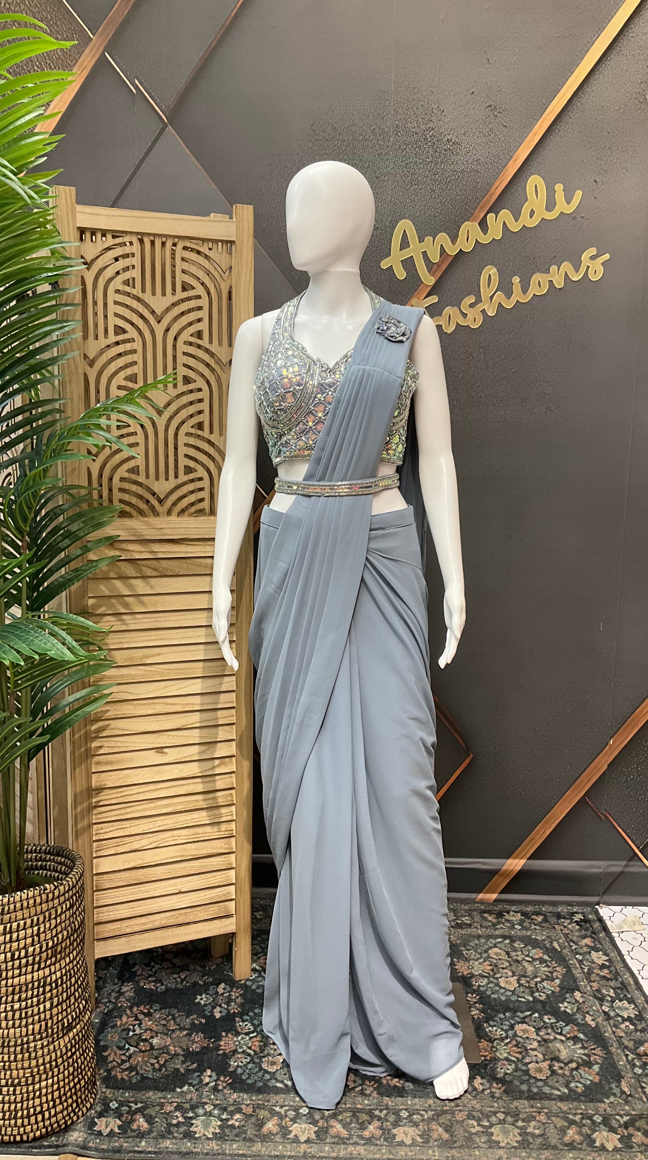 Ready To Wear Sarees - Size 38