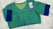 Pure Cotton High neck Blouse - Size 40