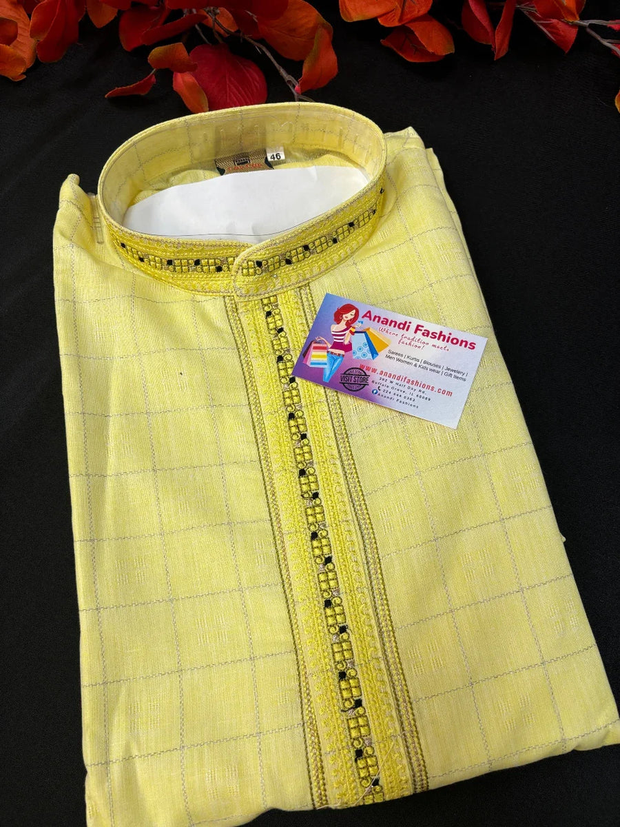 Kurta for Men - Exclusive Collection: Fine Cotton Kurta Sets for - Size 42/44/46