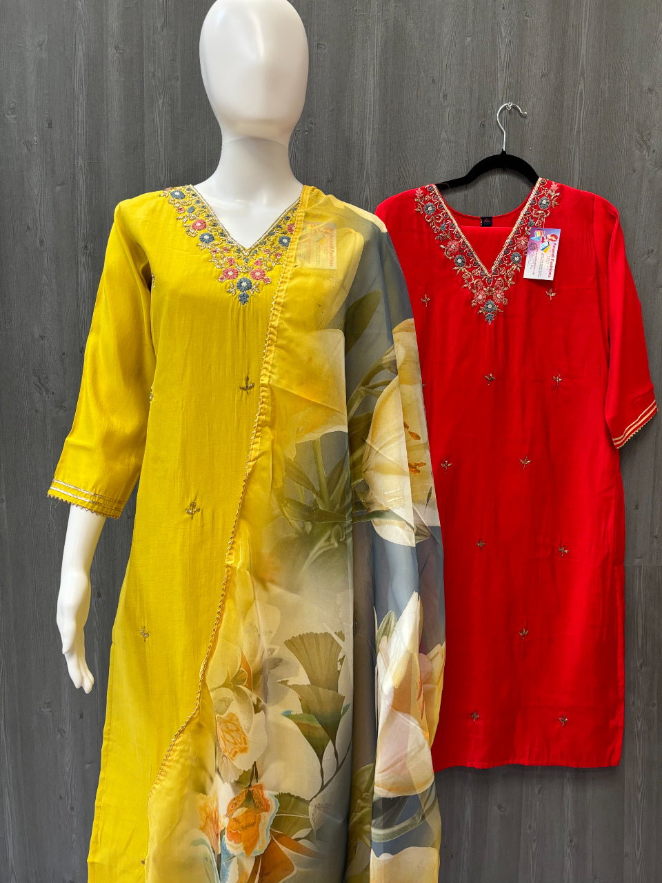 Indian Chudidhar - Party Wear Churidar Set with Digital Print Dupatta image 4