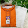 Boys Kurta - Vibrant Colorful Silk Young Boys Cotton Kurta Pajama Set