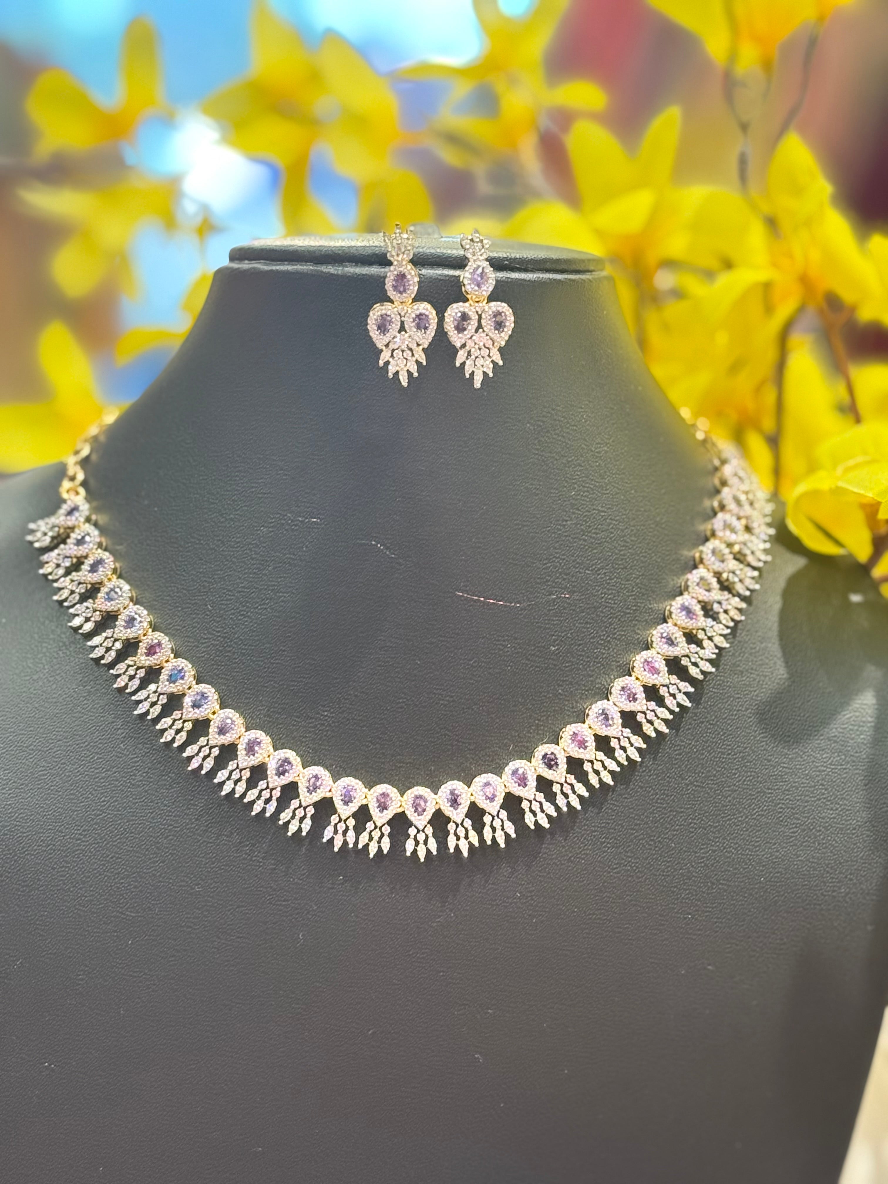 Party Wear CZ Necklace sets