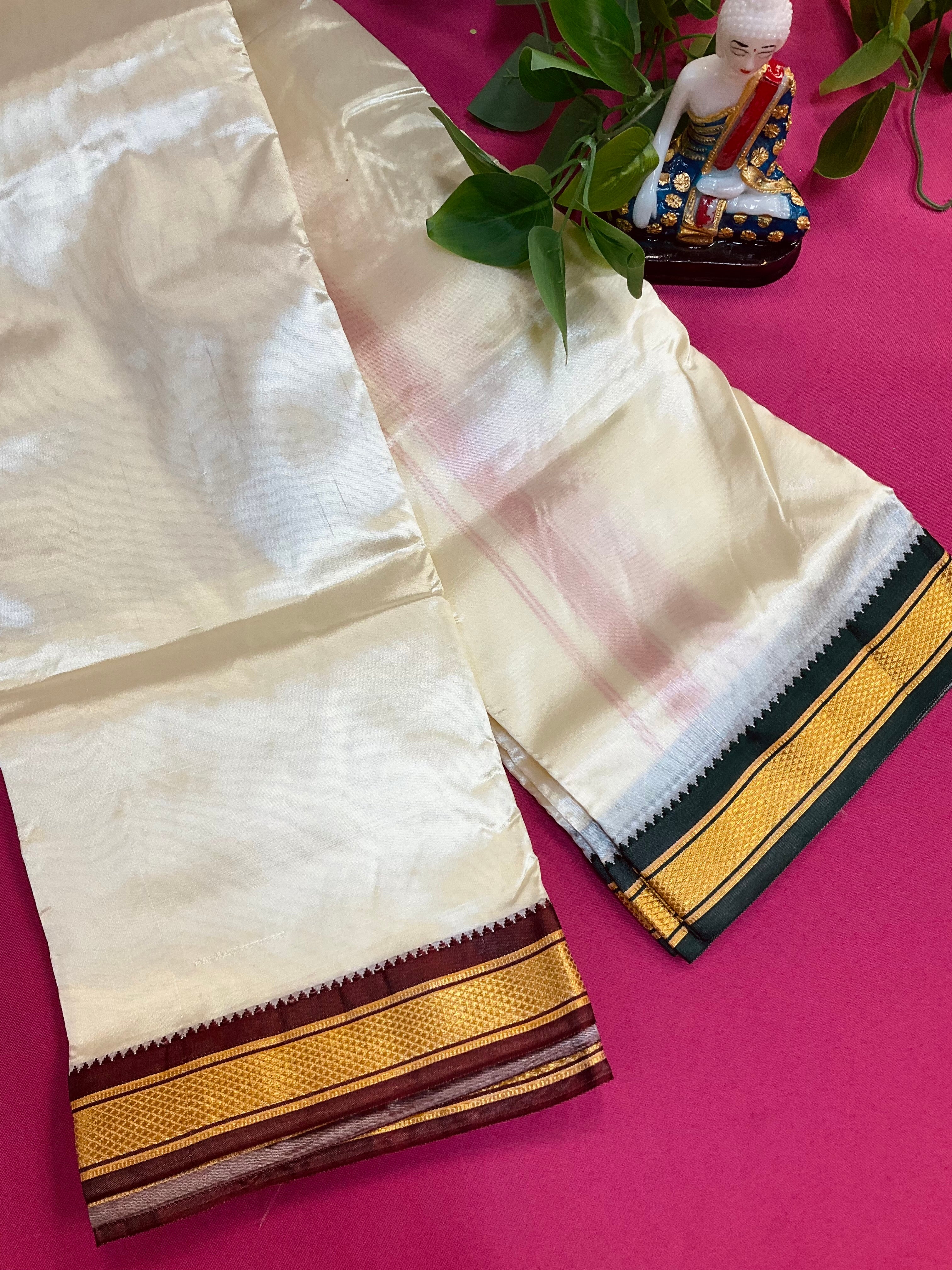 Silk dhoti 8*4