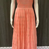 Baby Pink Long Party Dress - Elegant Ethnic Wear for Women