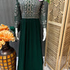 Georgette Party Wear Long Dress - Elegant Ethnic Gown