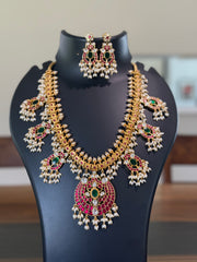 Premium Collections Heavy Jadau Kundan Long Necklace set