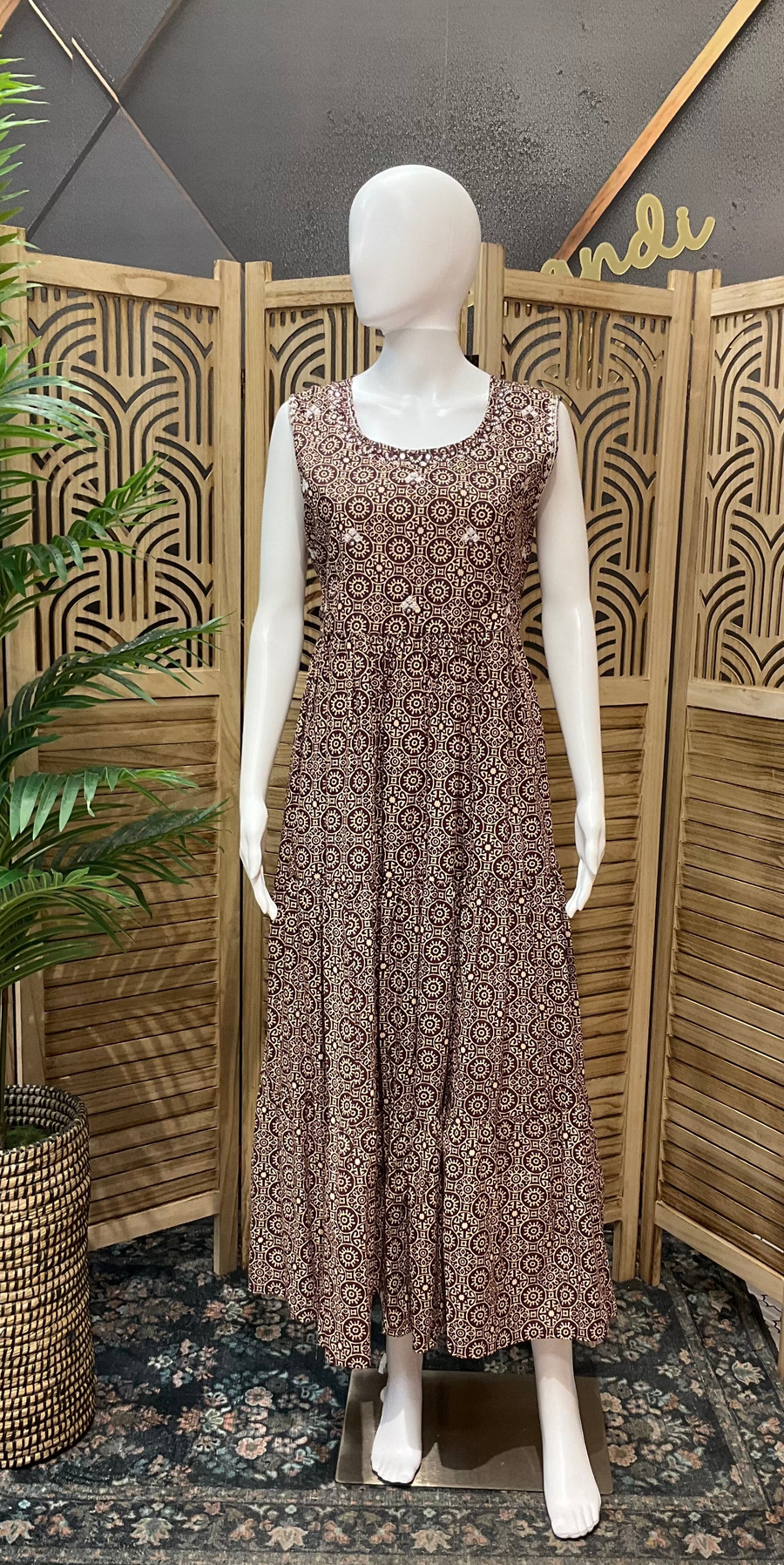 Pure Cotton Long Kurti