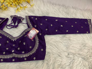 Purple color blouse - Women - Blouse - Anandi Fashions