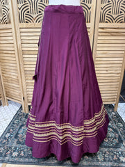Garba Special Satin Silk Skirt - Navratri Dance Wear