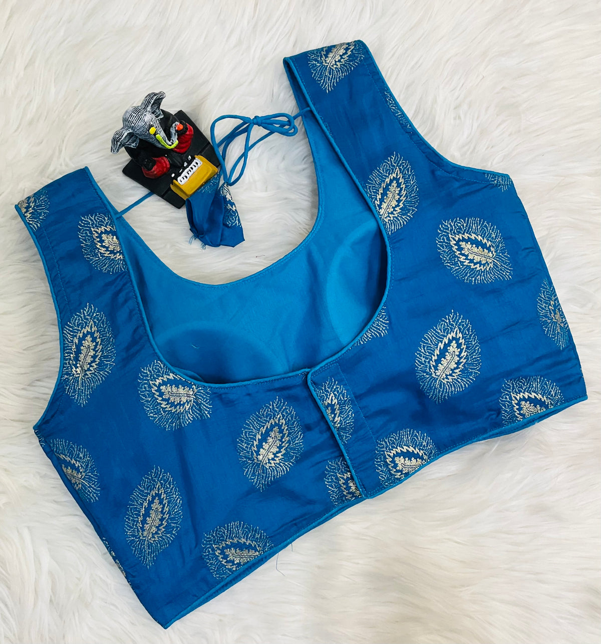 Sky Blue Blouse- Size 38