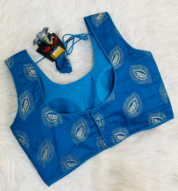 Sky Blue Blouse- Size 38