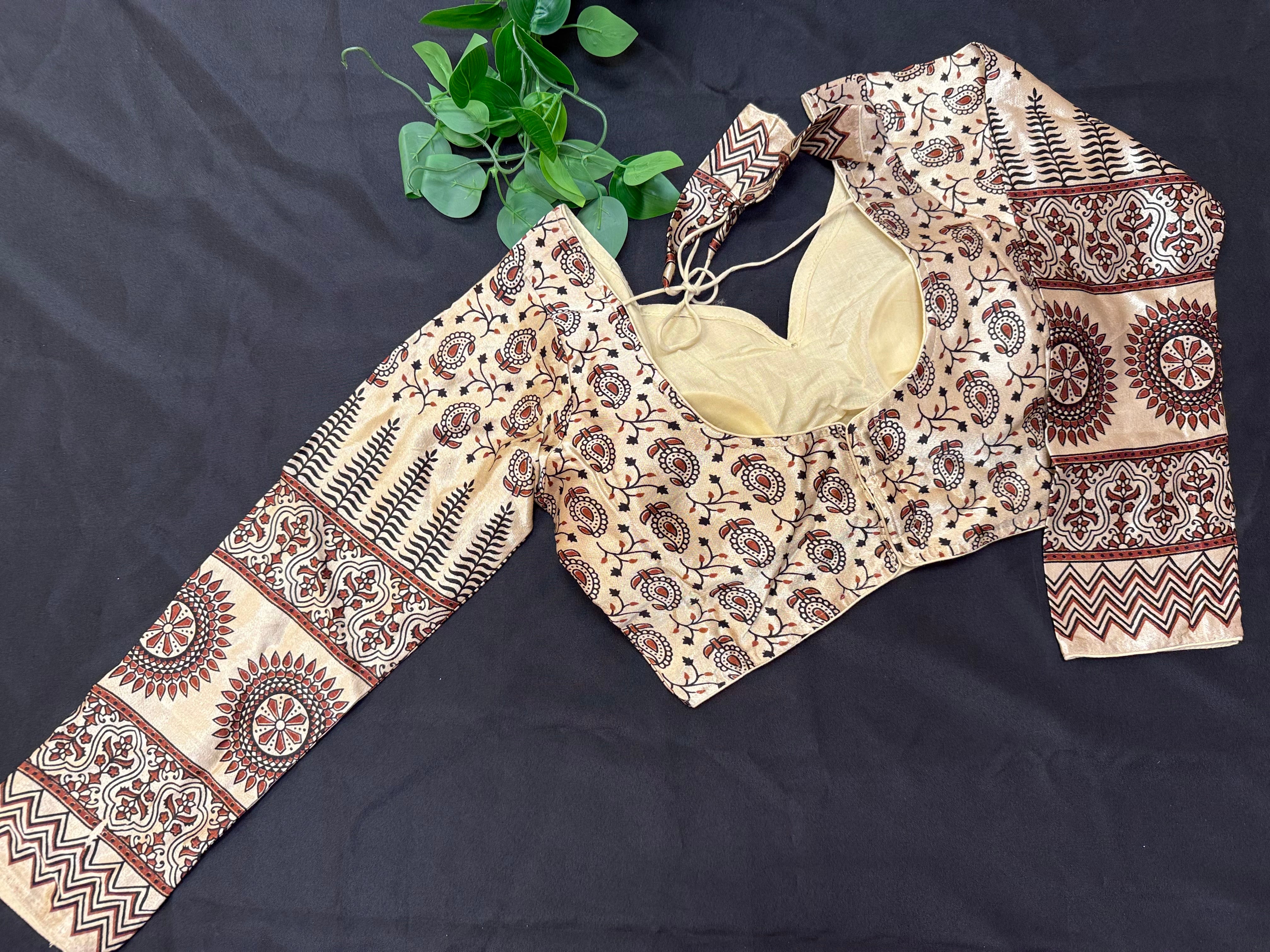 Gajji Silk - Full Sleeve Blouses