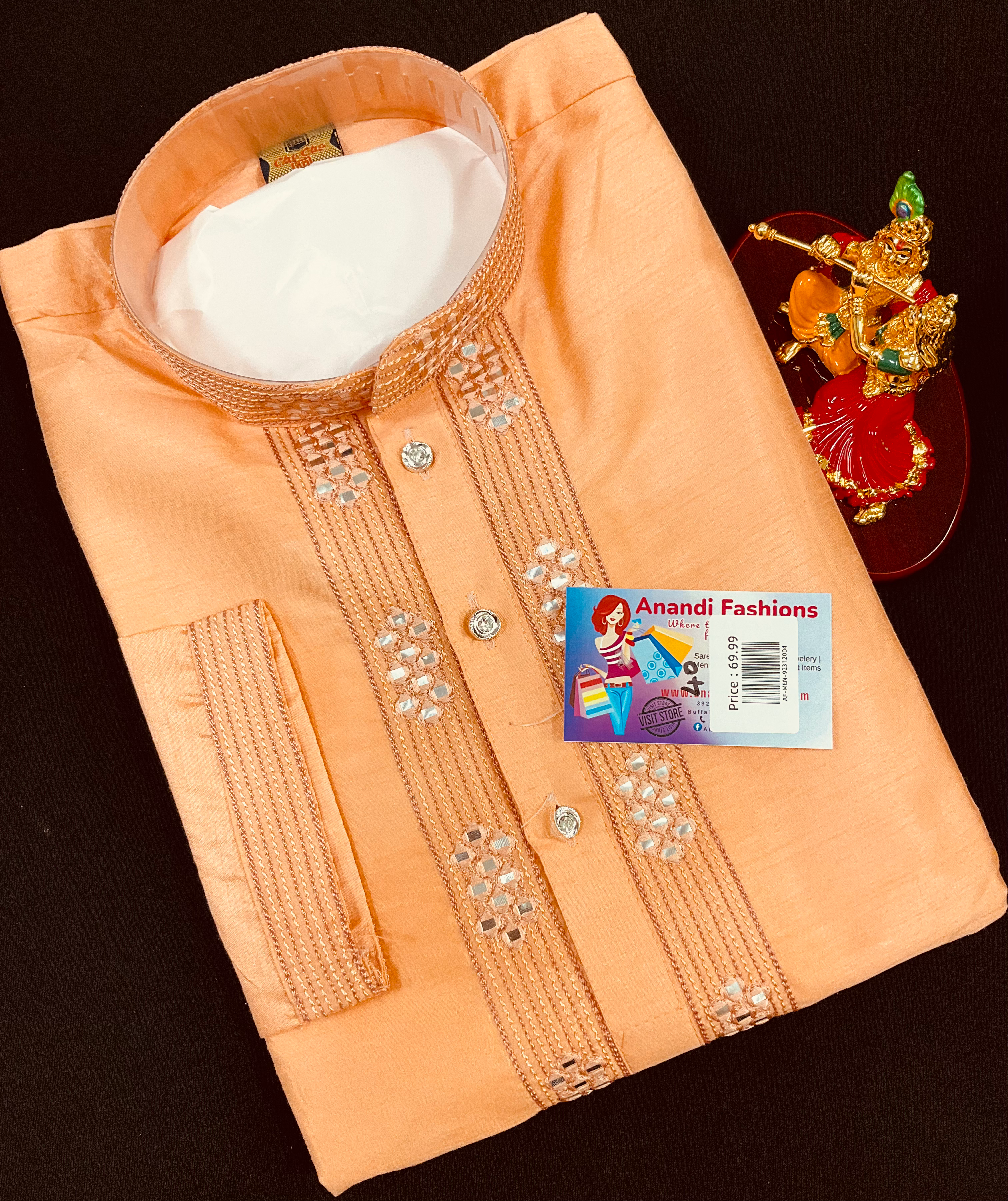 Mens kurta Pajama set - Five Elegant Vibrant Colors Kurta pajama Set image 4