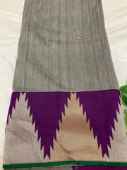 Indian Designer Silk Saree - Finest Quality with Traditional Motifs