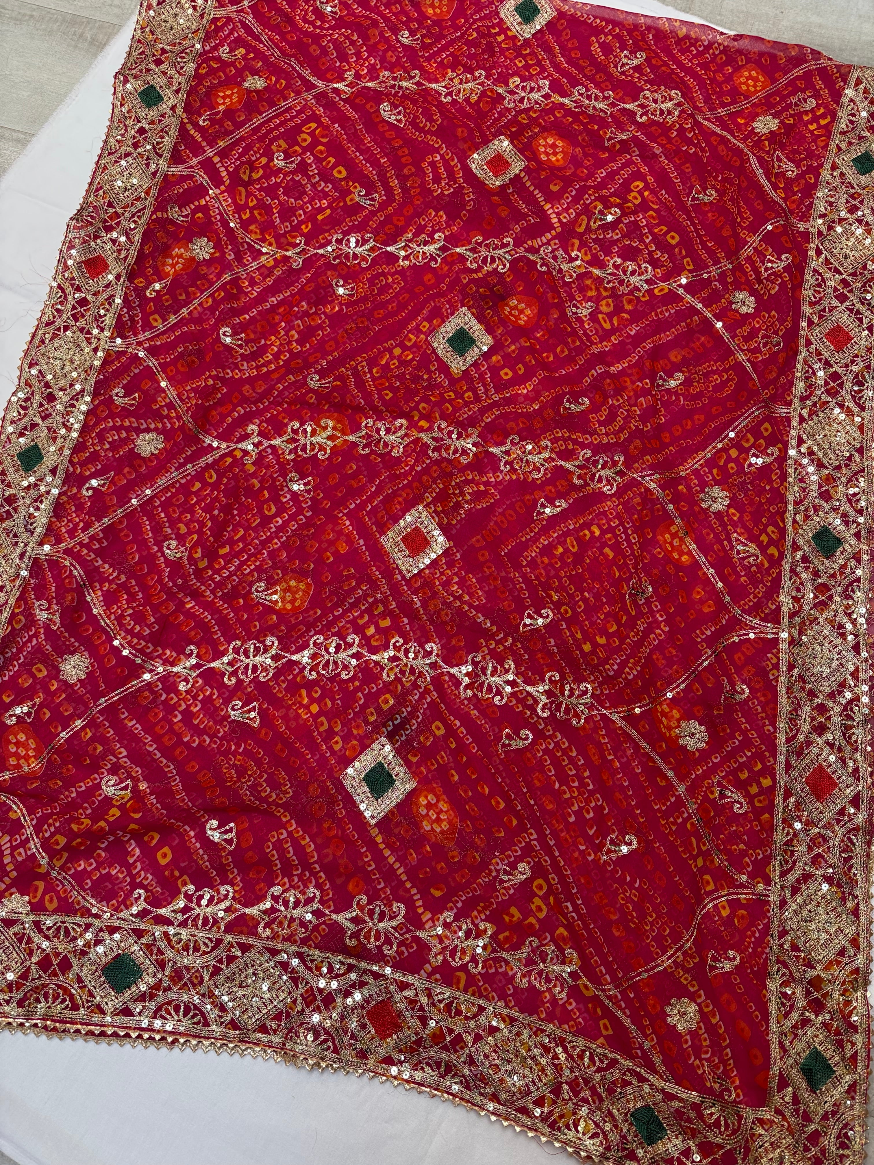 George Bandhani Work Dupattas