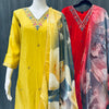 Party Wear Churidar /Kurti Set with Digital Print Dupatta