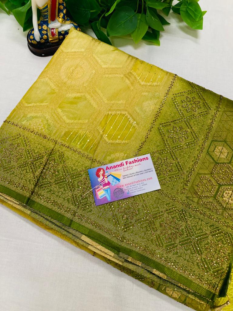 Banarasi Silk Saree - Traditional Banarasi Design with Modern Fashion image 2