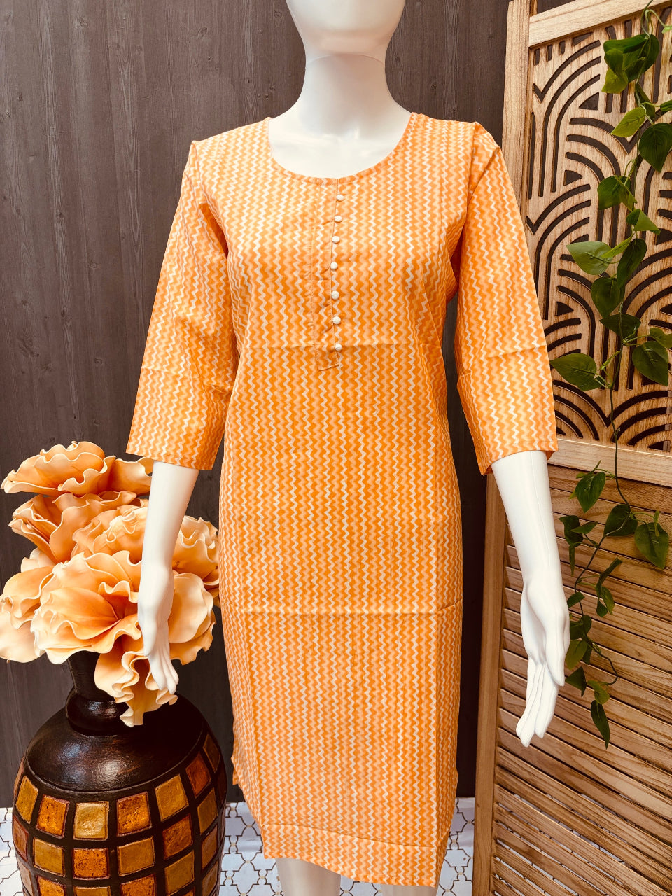 Pure cotton print Kurtis - Size 38/ US XS image 0