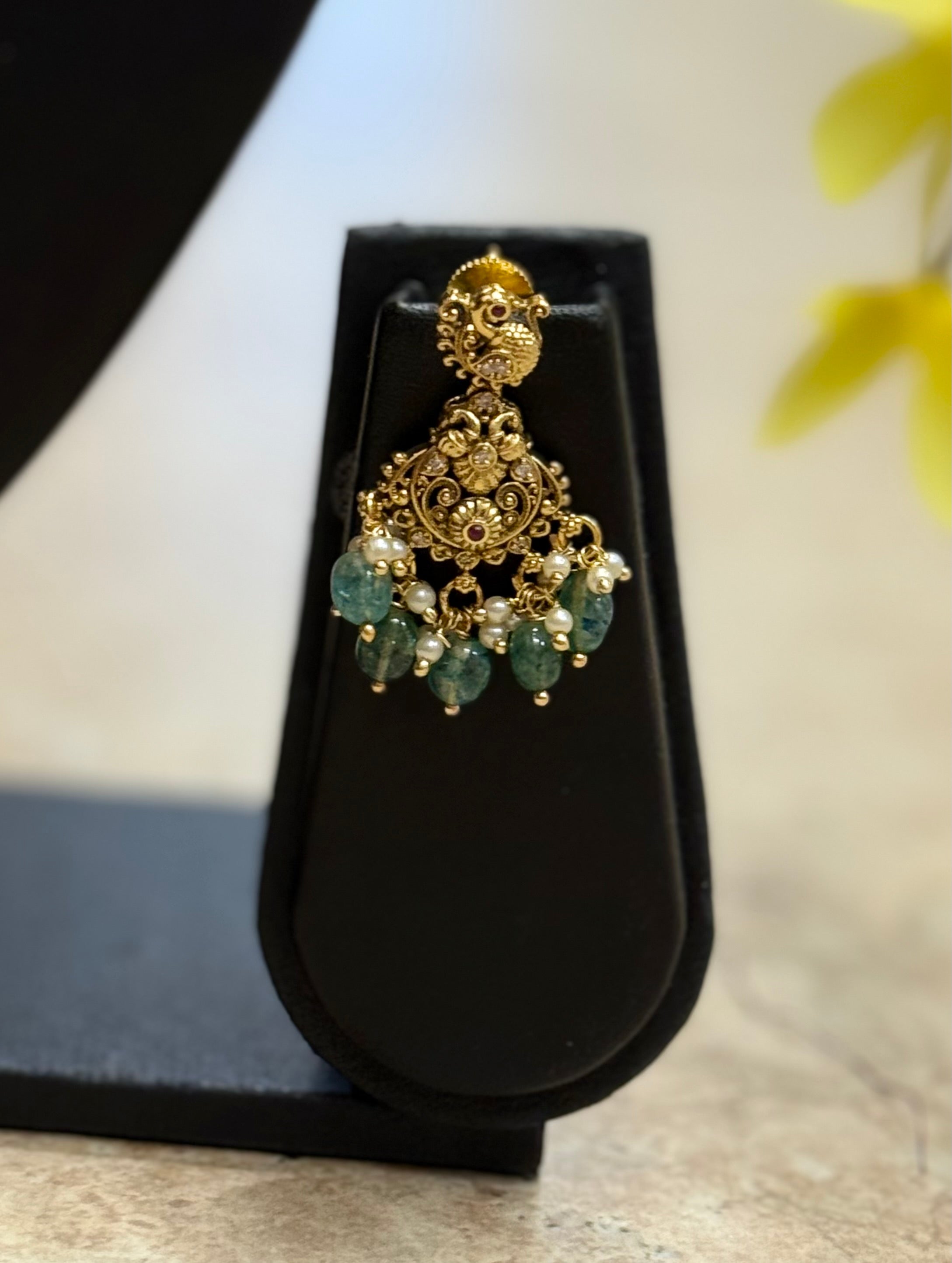 Antique Finish - Long Haram/Necklace set