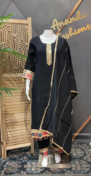 Black Kurti set