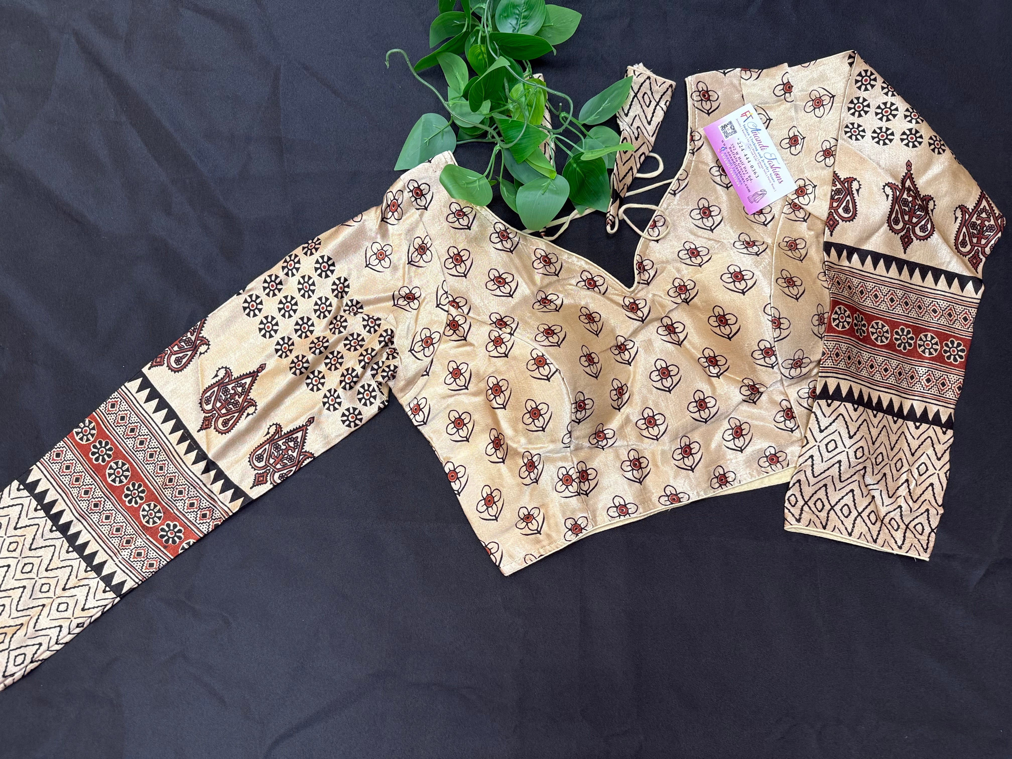 Gajji Silk - Full Sleeve Blouses