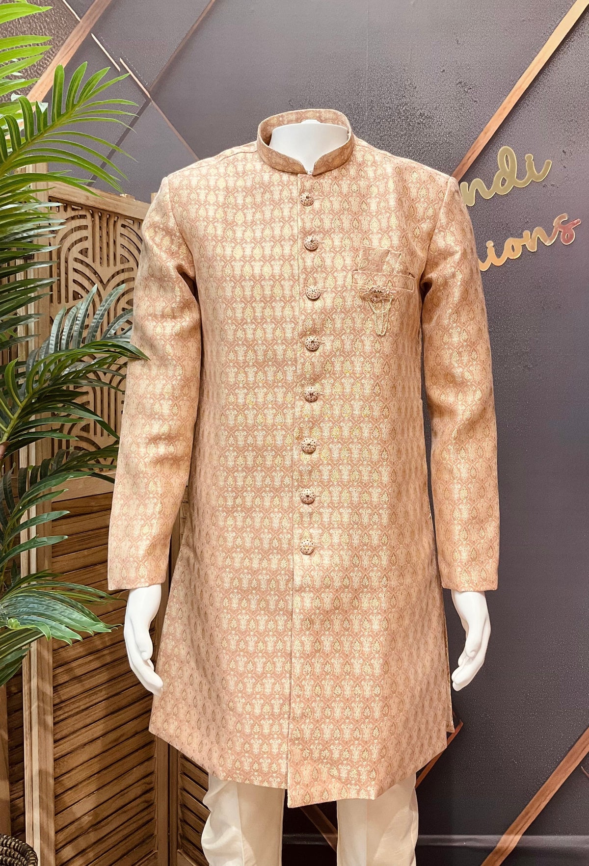 Party Wear Indo Western Men’s Sherwani set