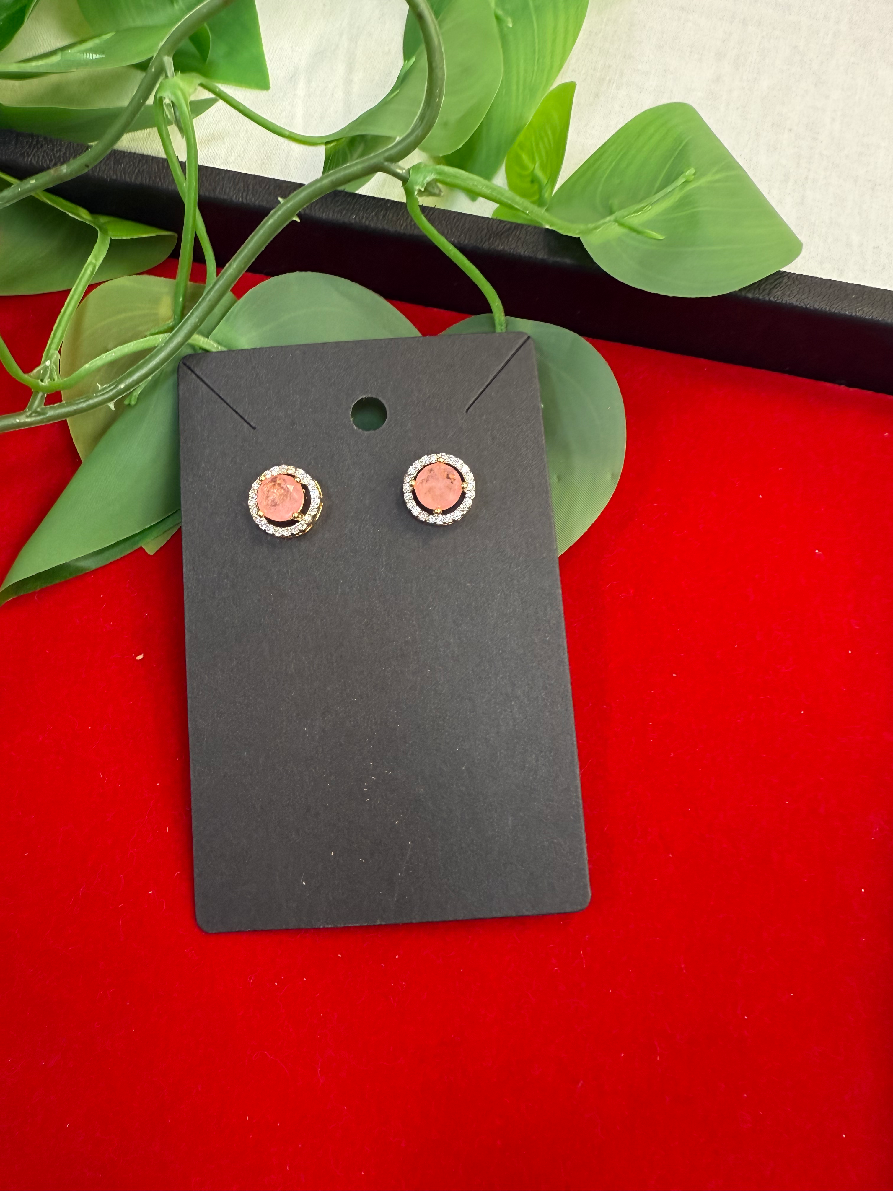 Small CZ Studs image 2