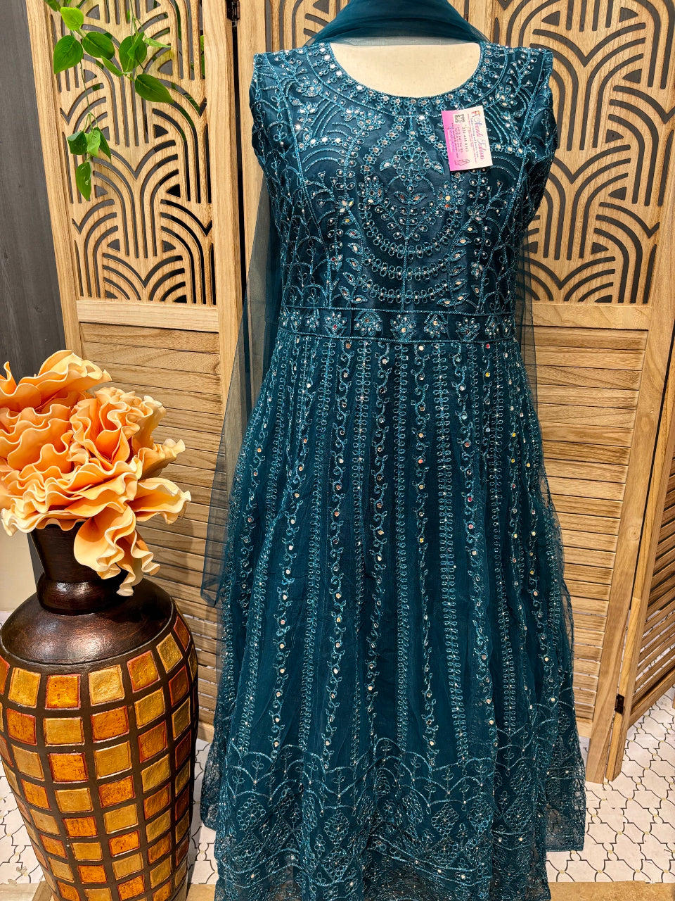 Plus Size Party Wear Long floor length Dress image 0