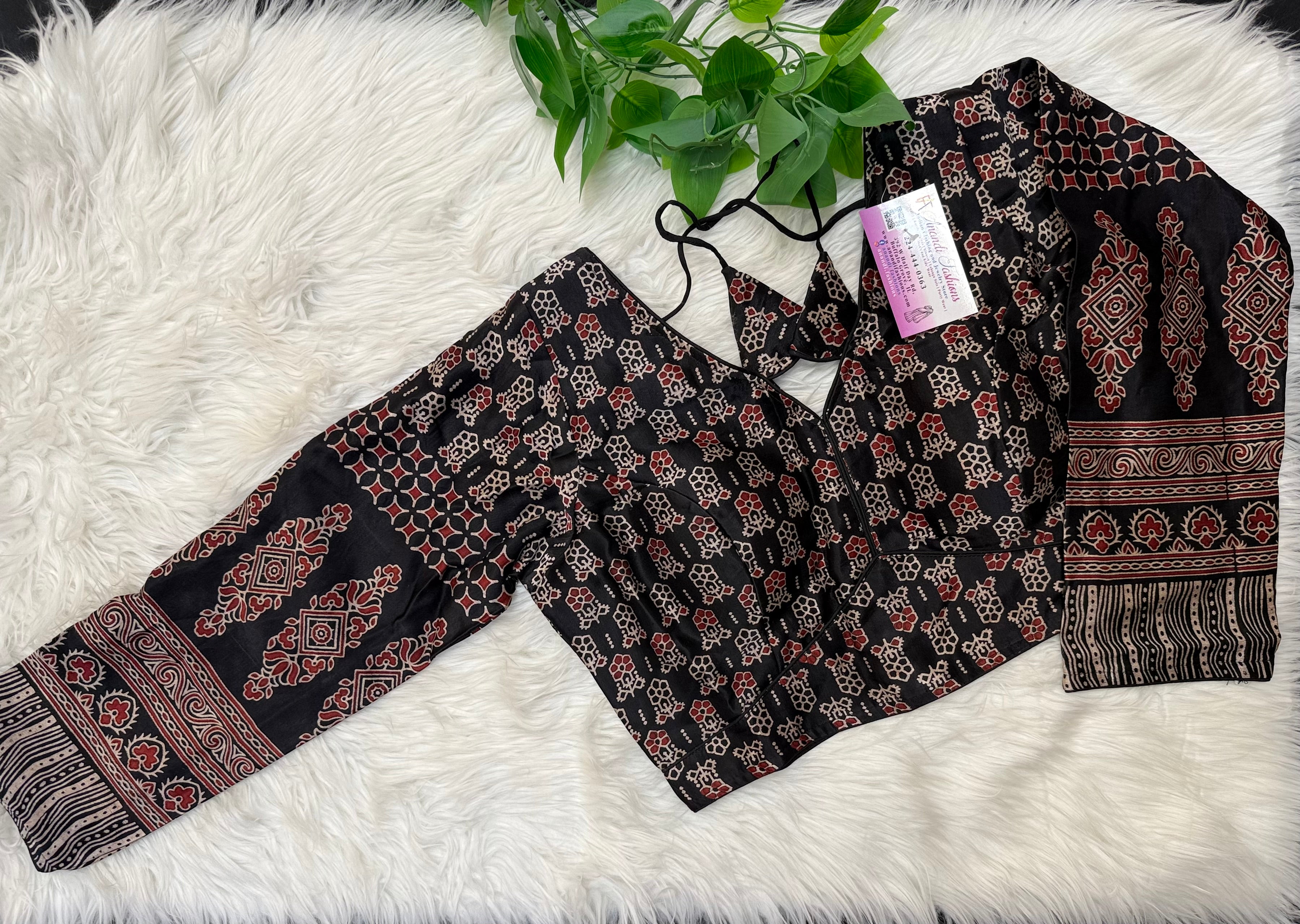 Gajji Silk - Full Sleeve Blouses