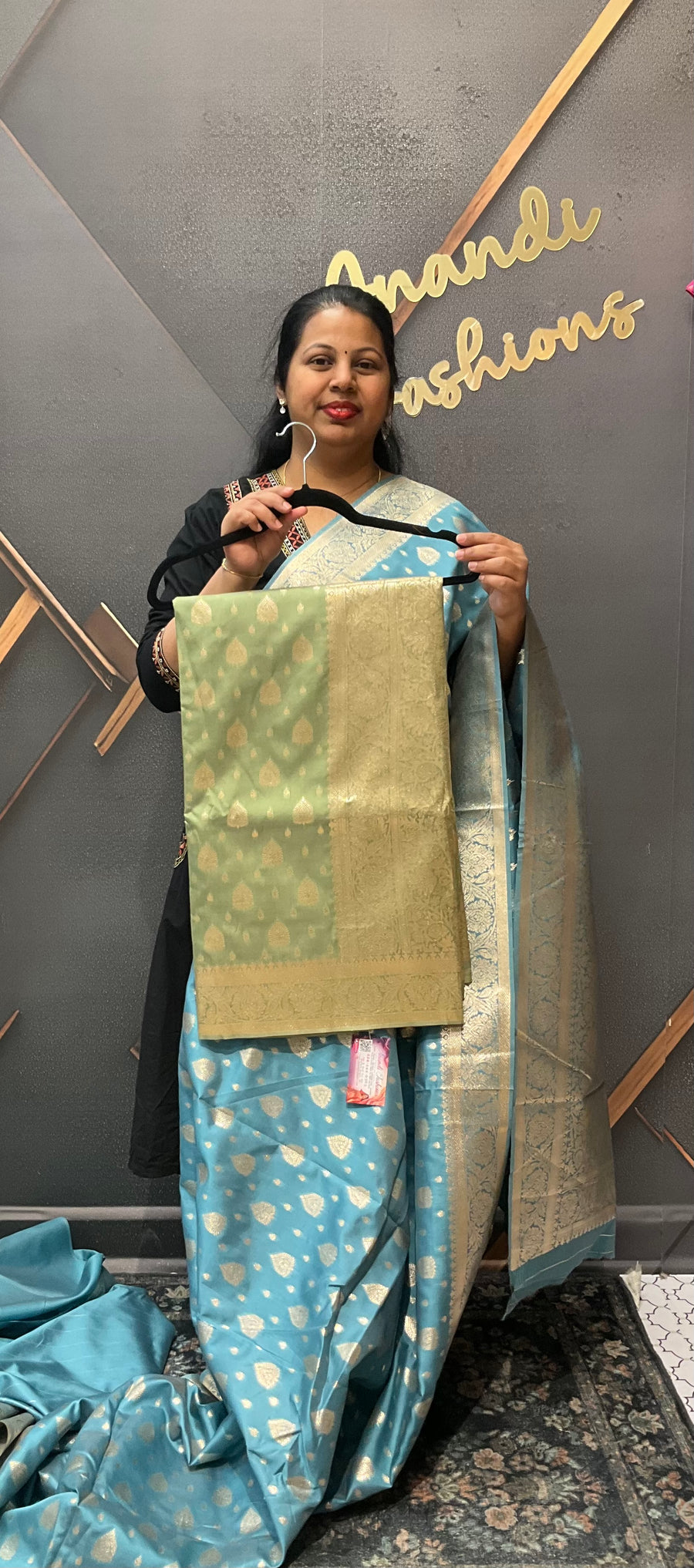 Pastel Shade Silk Saree