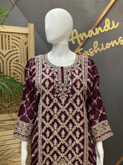 Women’s Full Work Sets Kurti Set