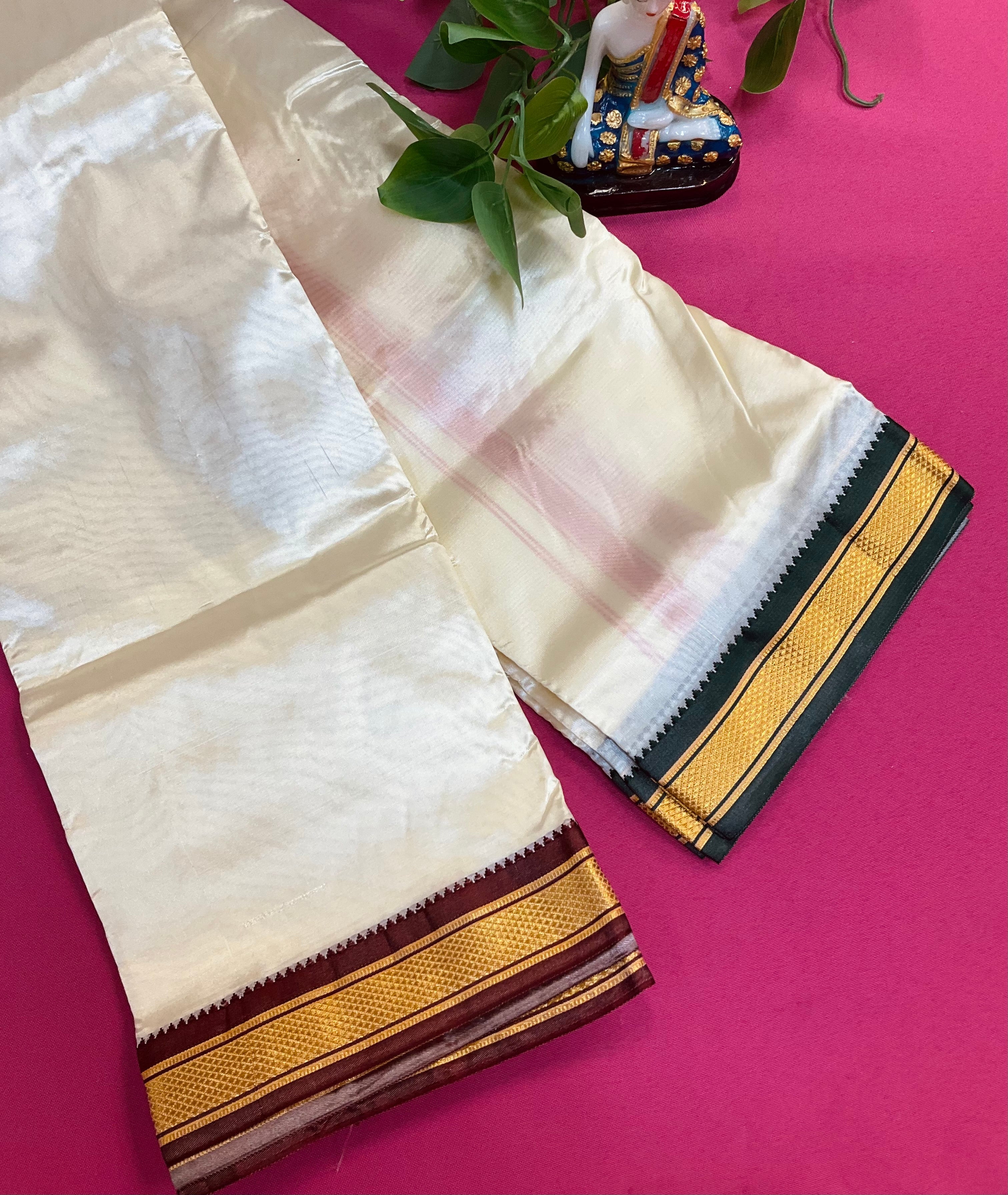 Silk dhoti 8*4