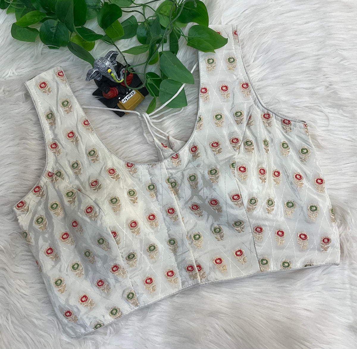 Front Opening - Crape Silk Blouses