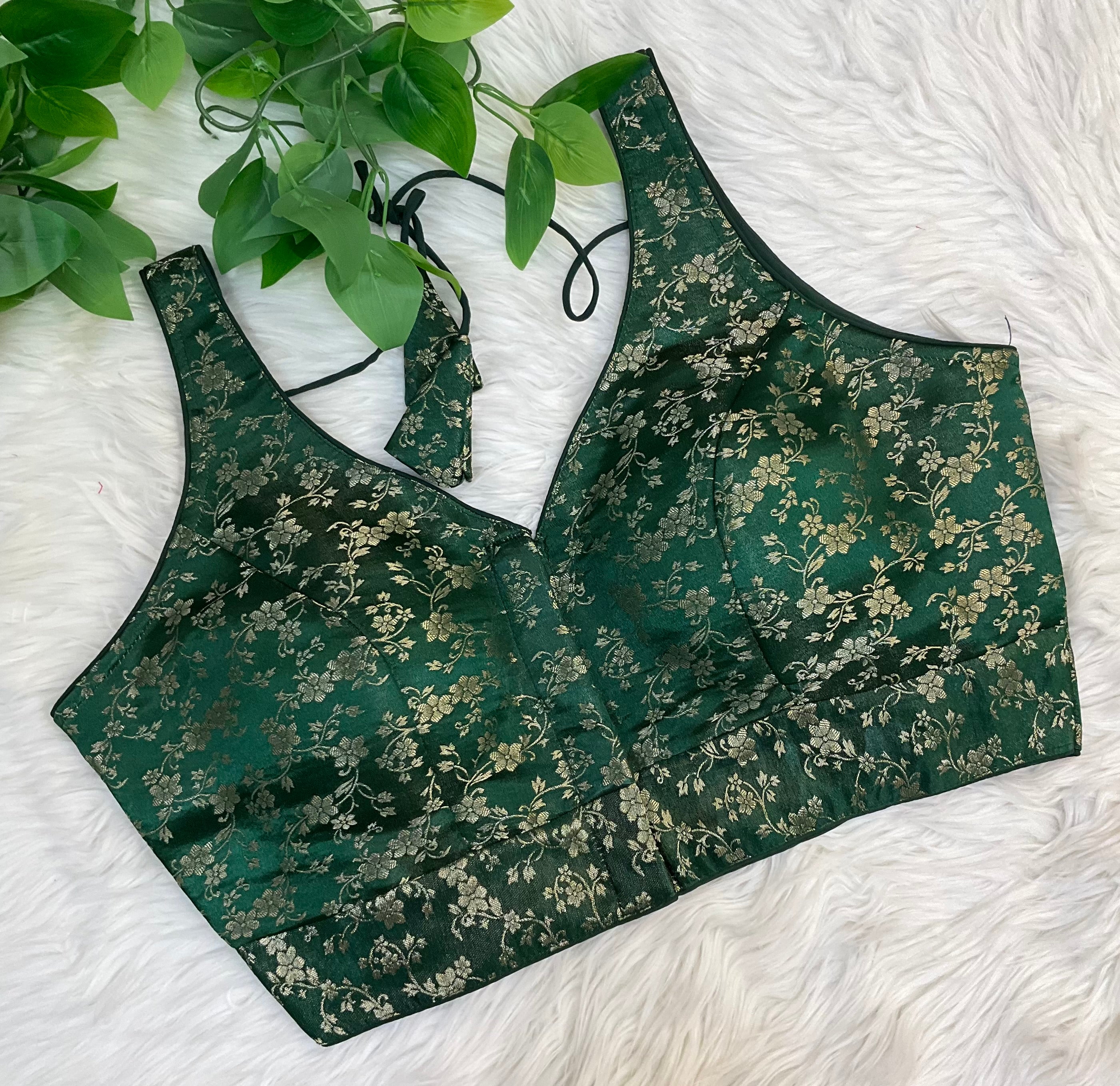 Soft Benarasi Blouses - Front Opening