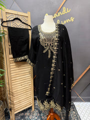 Plus Size - Party Wear Kurti set