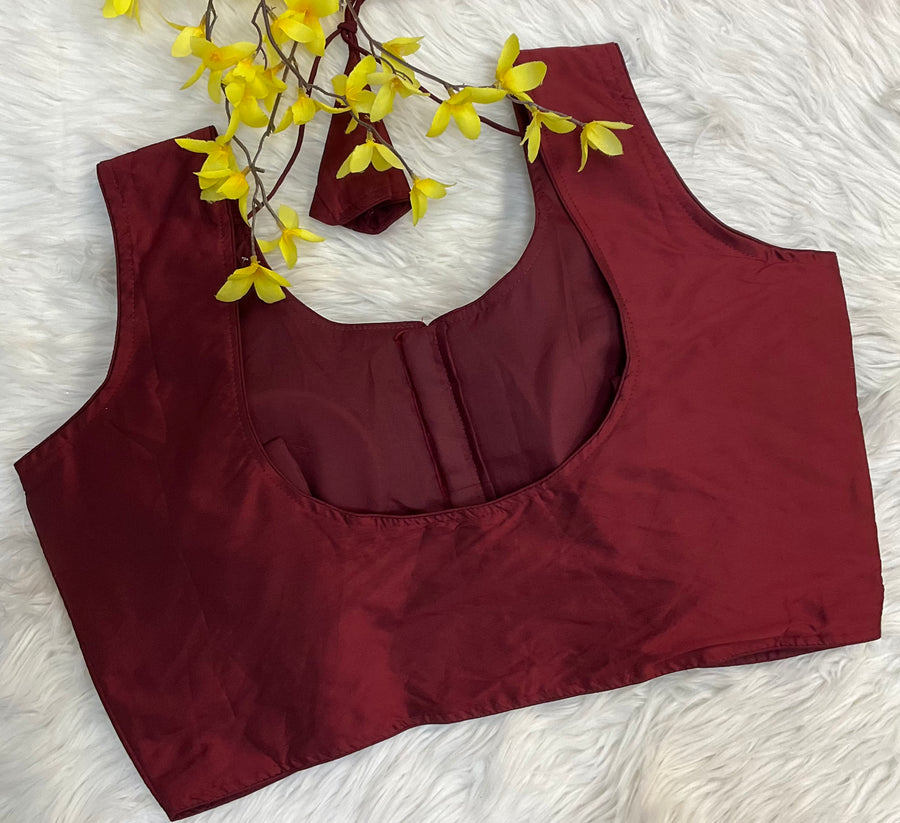 Plain Front Opening Blouse