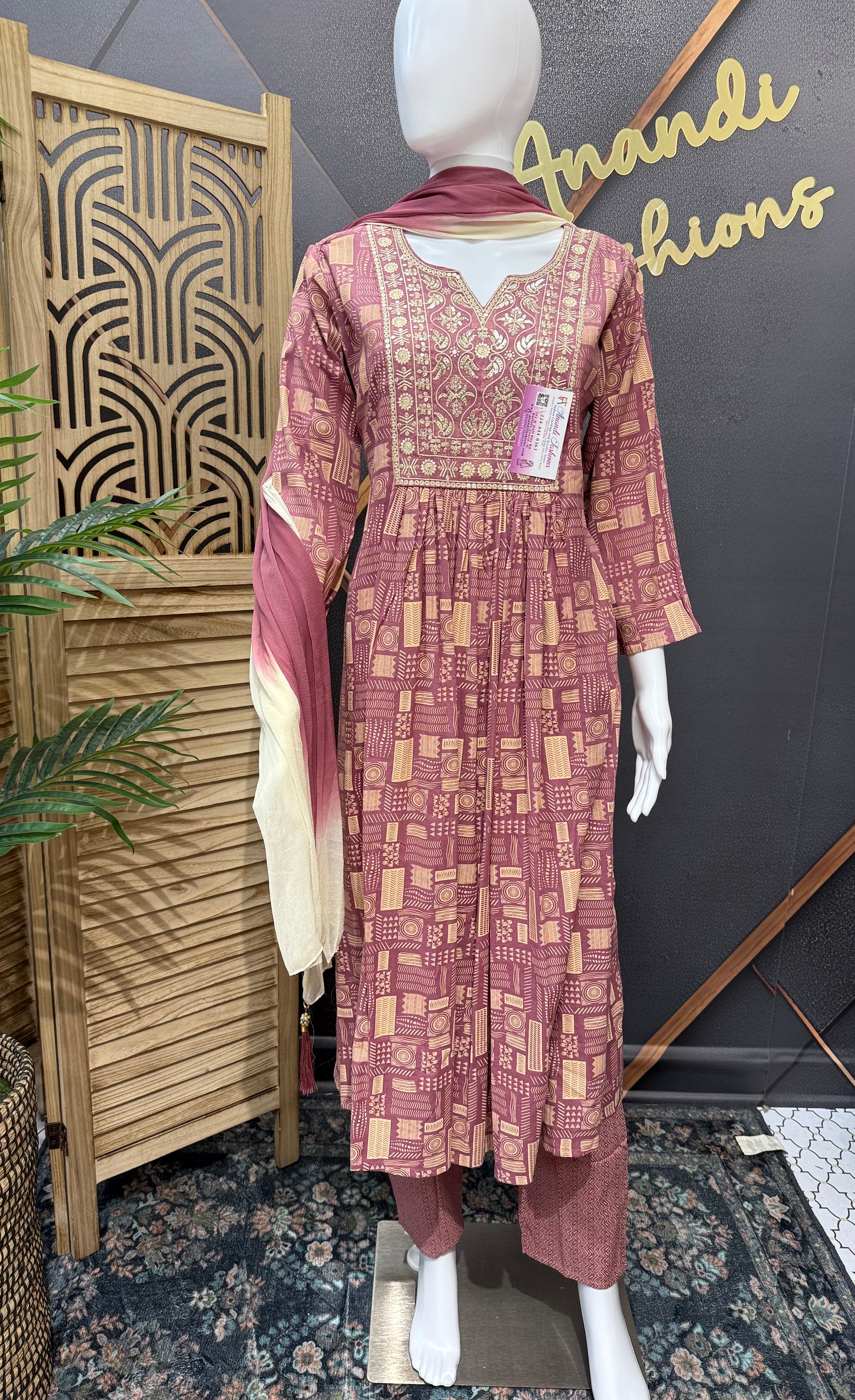 Onion Pink - Kurti set