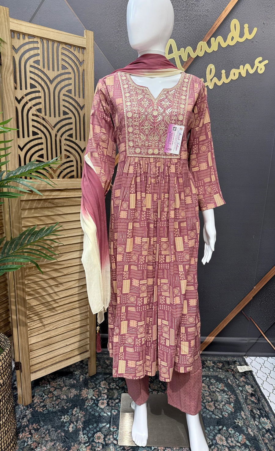 Onion Pink - Kurti set