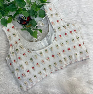 Front Opening - Crape Silk Blouses