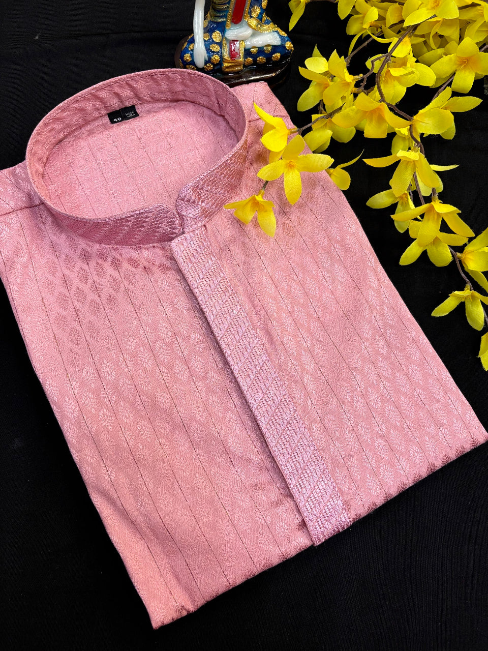 Fancy Silk Kurta Pajama sets image 3