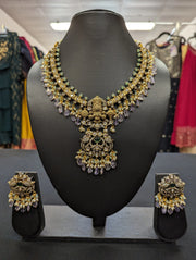 Necklace Set - Lord Venkateswara Designed Victorian Necklace