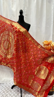Bandhani dupatta - Lively and Vibrant Dupattas