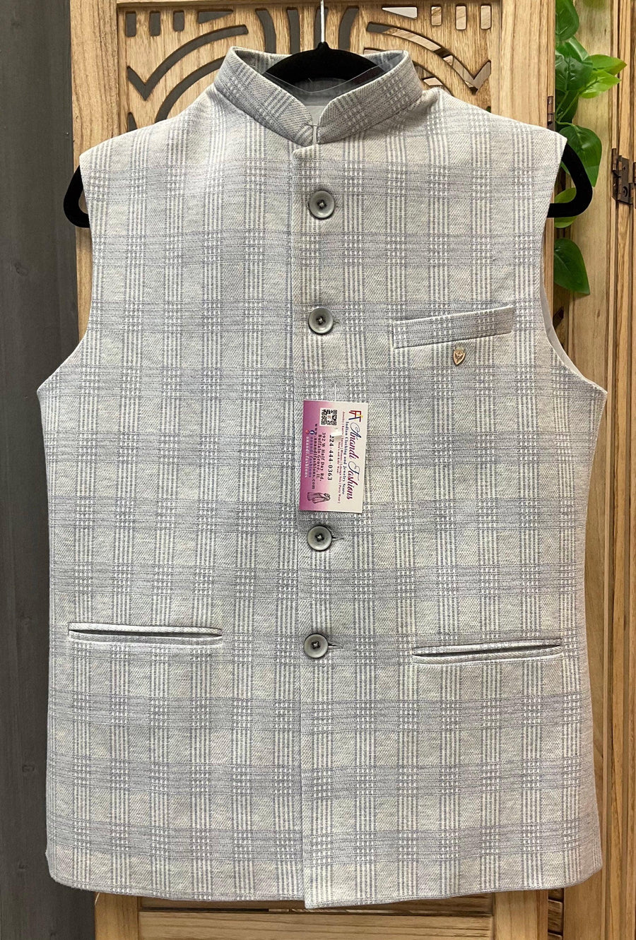 Premium Quality Modi Jacket with Pocket - Elegant Ethnic Wear